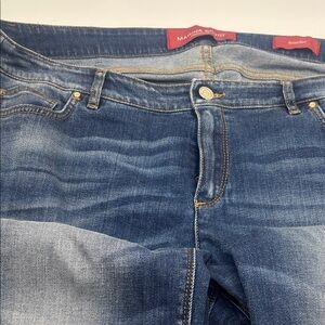 Marina Rinaldi Indigo Straight Leg Jeans. 2 Pairs.